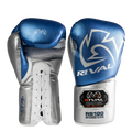 Blue & Silver Rival RS100 Professional Sparring Gloves