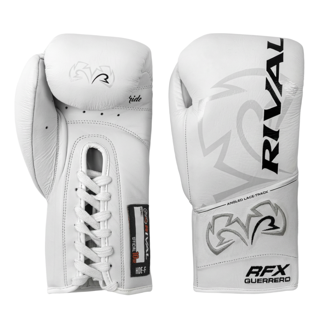 White Rival RFX-Guerrero Pro Fight Gloves